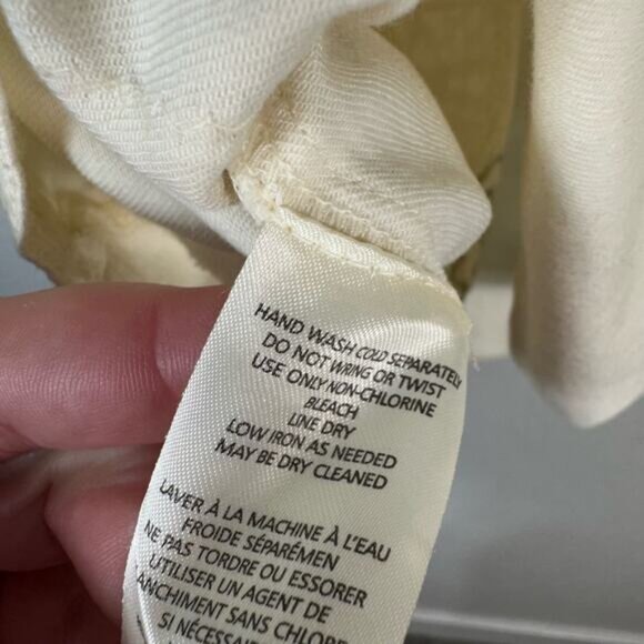 Pilcro NWT by Anthropologie Womens Eyelet Lace Buttondown Shirt Jacket Size 2X - Picture 11 of 13